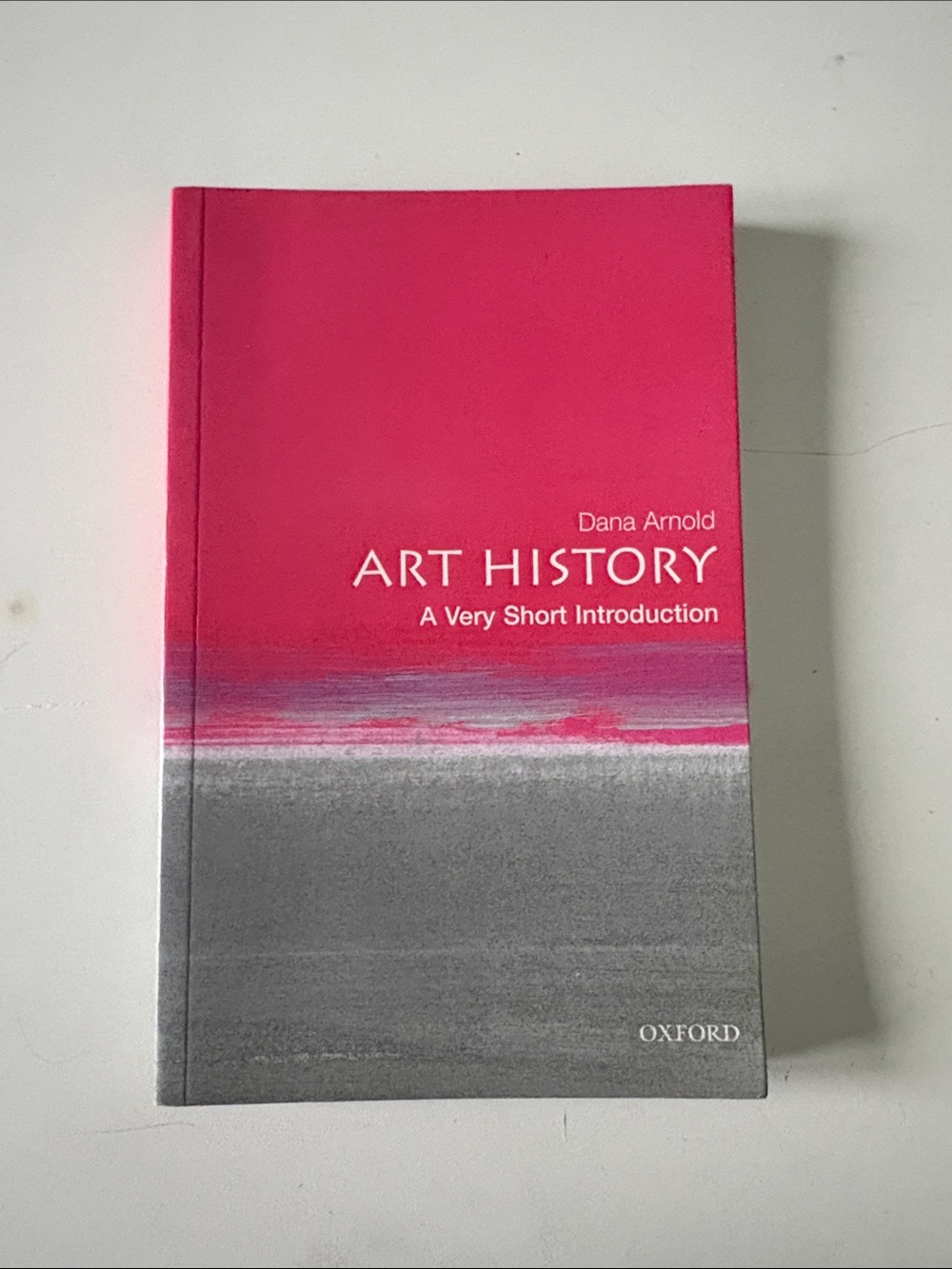 Oxford Pink and Gray 'Art History' Softcover